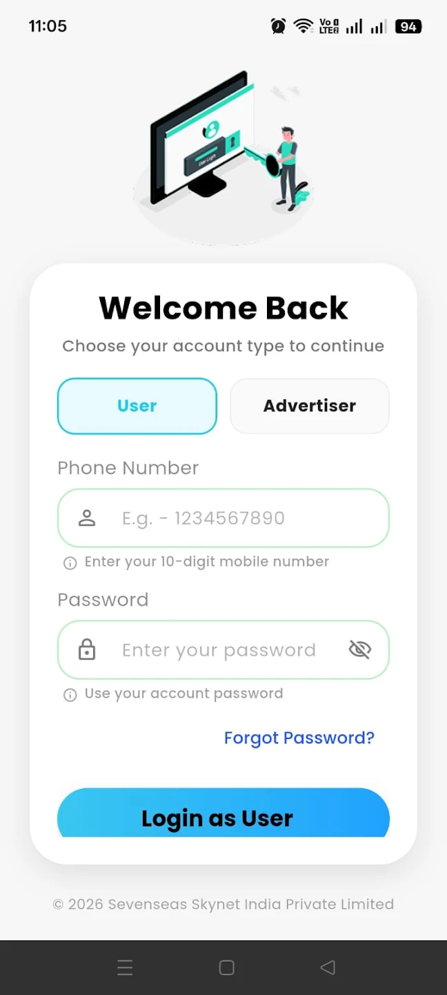 Create your Click Ads account